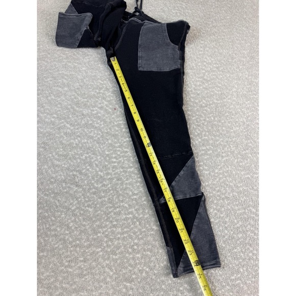 FP Movement Jogger Pants Womens Small Black Colorblock French Terry Lounge - Picture 5 of 8